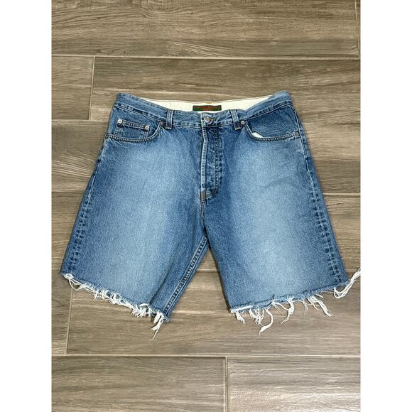 Vintage y2k Katherine Hamnet Denim Jorts for Men - Picture 1 of 7